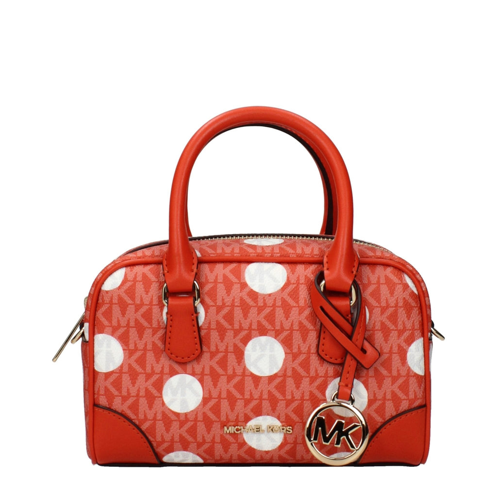 Michael Kors Orange Fabric Handbags - Beyzy Store - Michael Kors