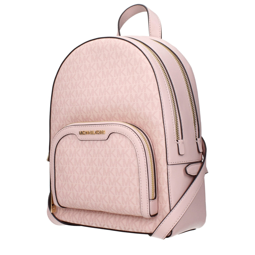 Michael Kors Pink Fabric Backpacks - Beyzy Store - Michael Kors