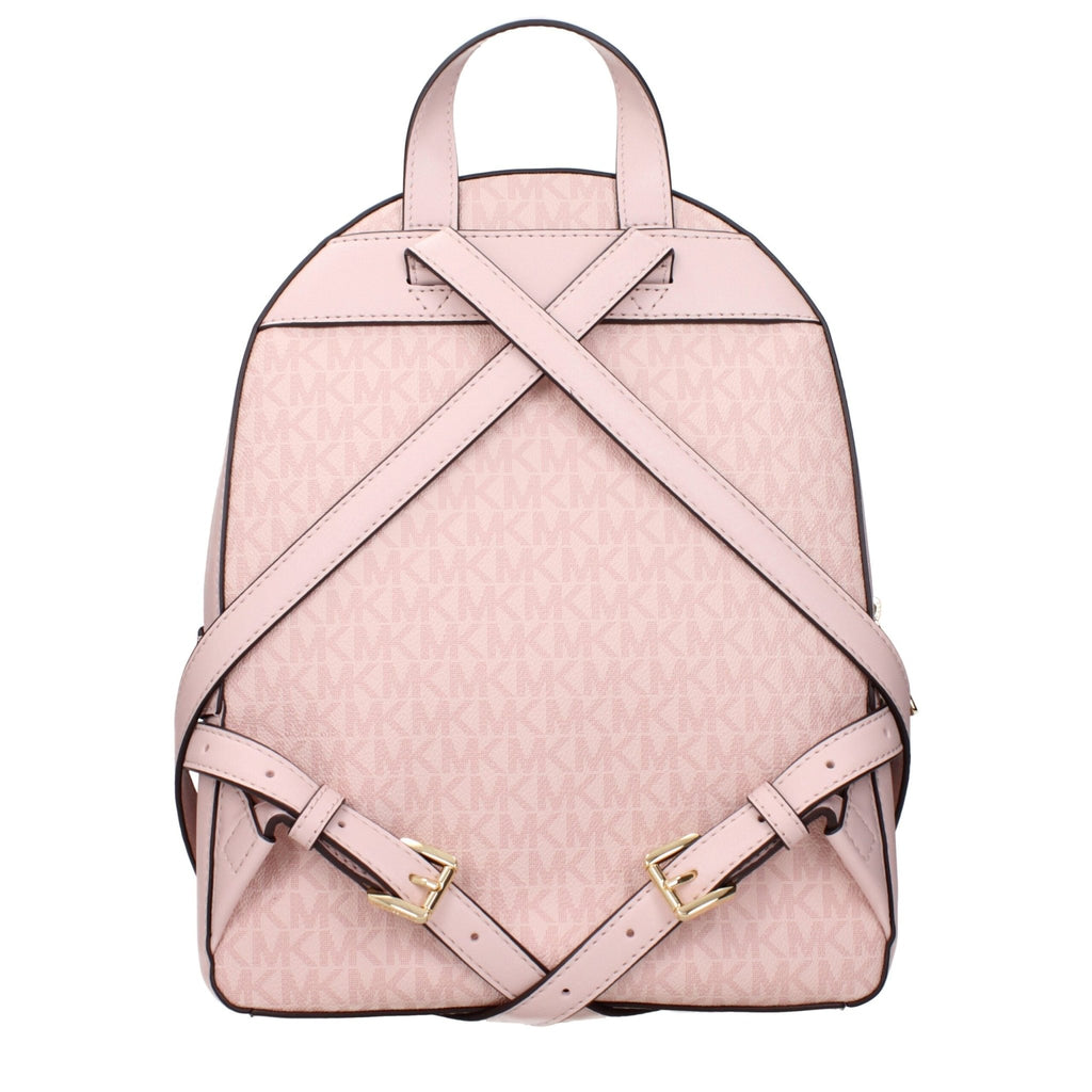 Michael Kors Pink Fabric Backpacks - Beyzy Store - Michael Kors