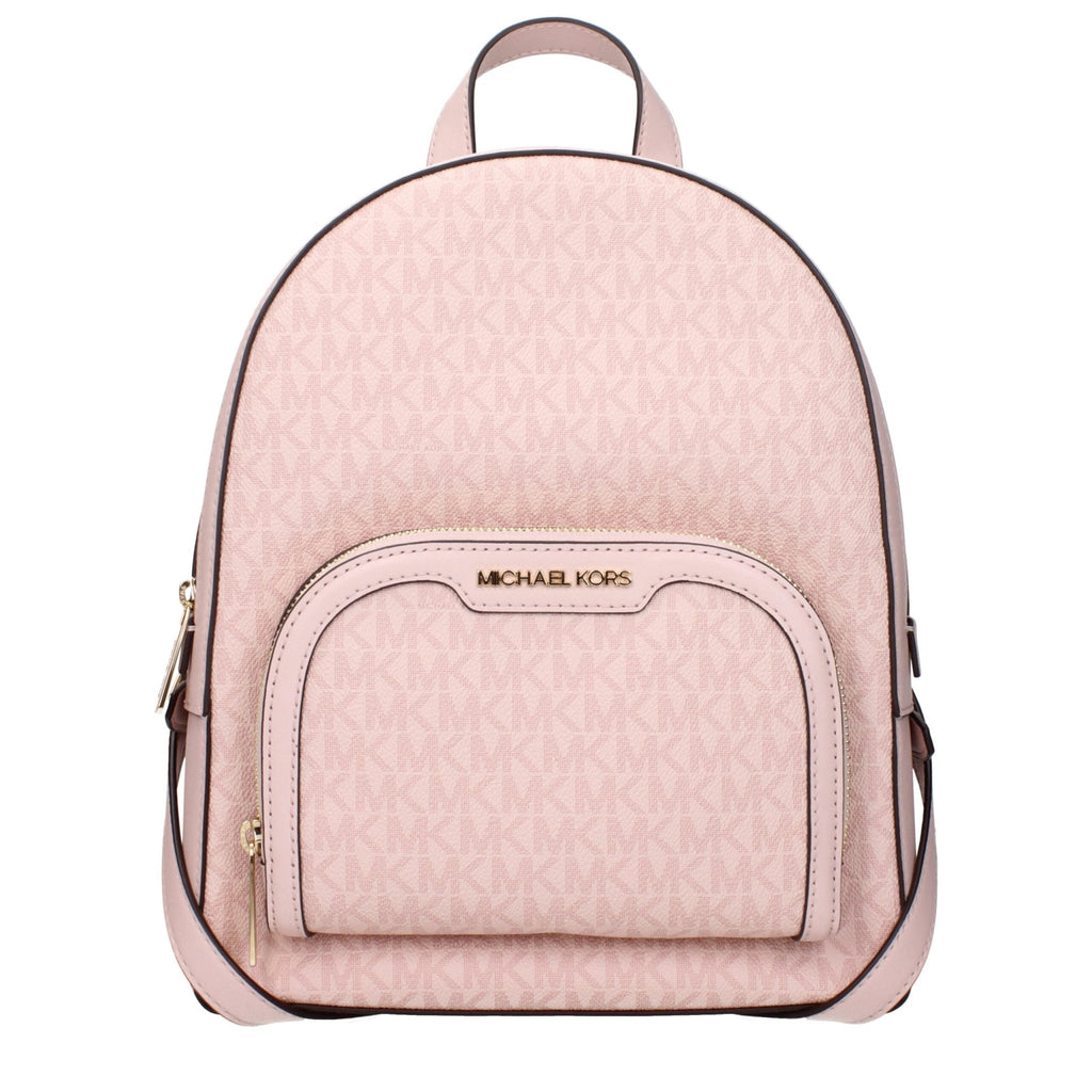 Michael Kors Pink Fabric Backpacks - Beyzy Store - Michael Kors