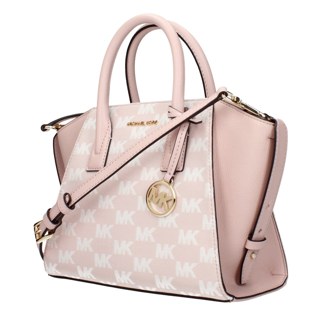 Michael Kors Pink Fabric Handbags - Beyzy Store - Michael Kors