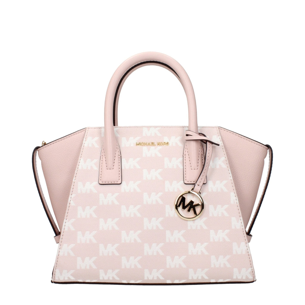 Michael Kors Pink Fabric Handbags - Beyzy Store - Michael Kors