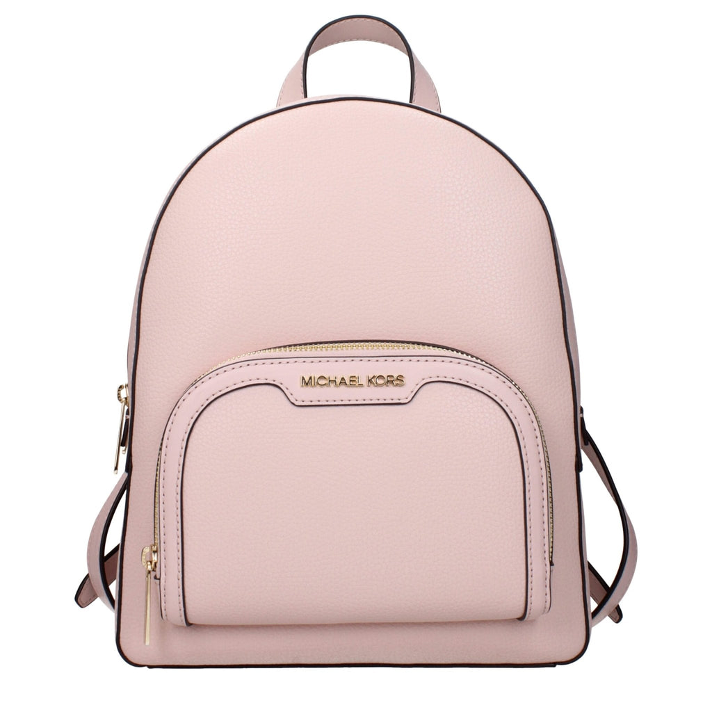 Michael Kors Pink Leather Backpacks - Beyzy Store - Michael Kors