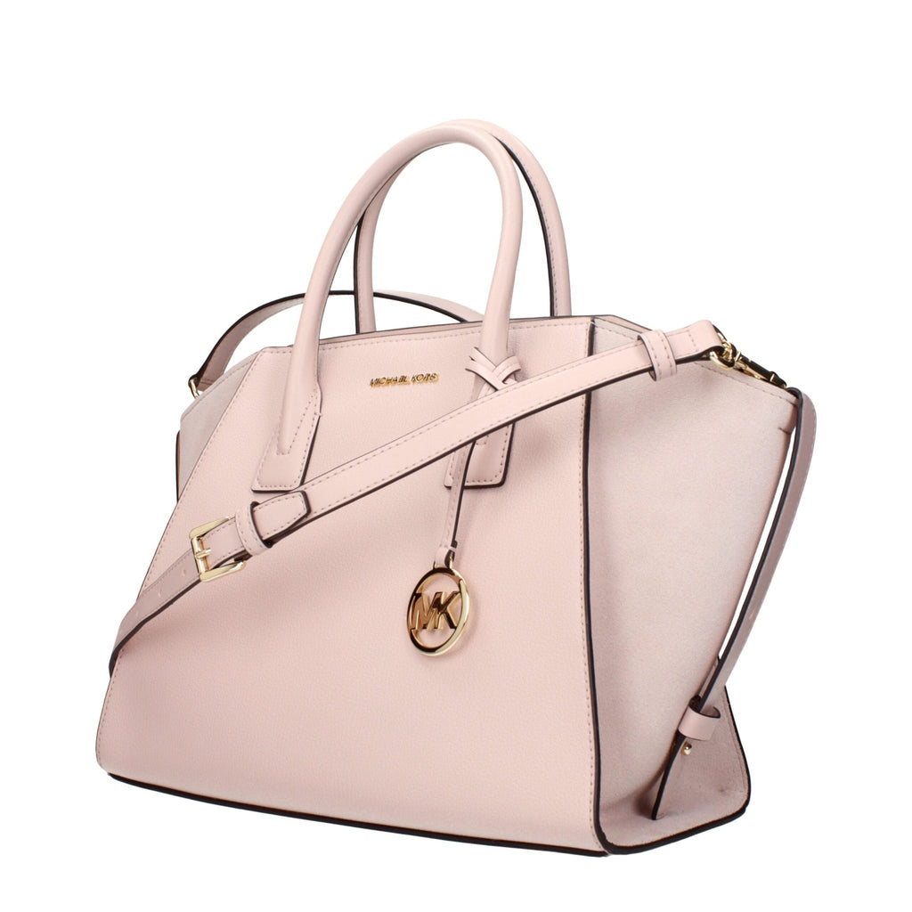 Michael Kors Pink Leather Handbags - Beyzy Store - Michael Kors