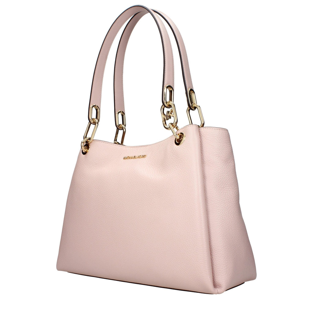 Michael Kors Pink Leather Shoulder Bags - Beyzy Store - Michael Kors