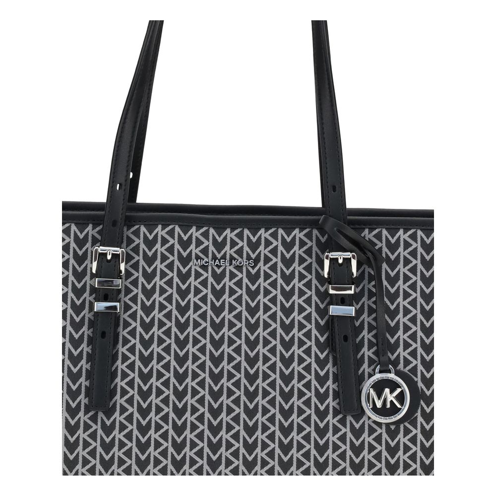 Michael Kors Quinn large jacquard logo Tote Bag - Beyzy Store - Michael Kors