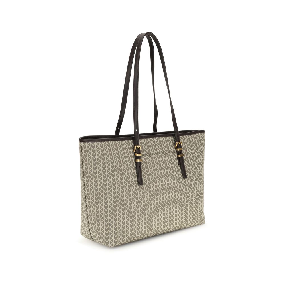 Michael Kors Quinn large jacquard logo Tote Bag - Beyzy Store - Michael Kors
