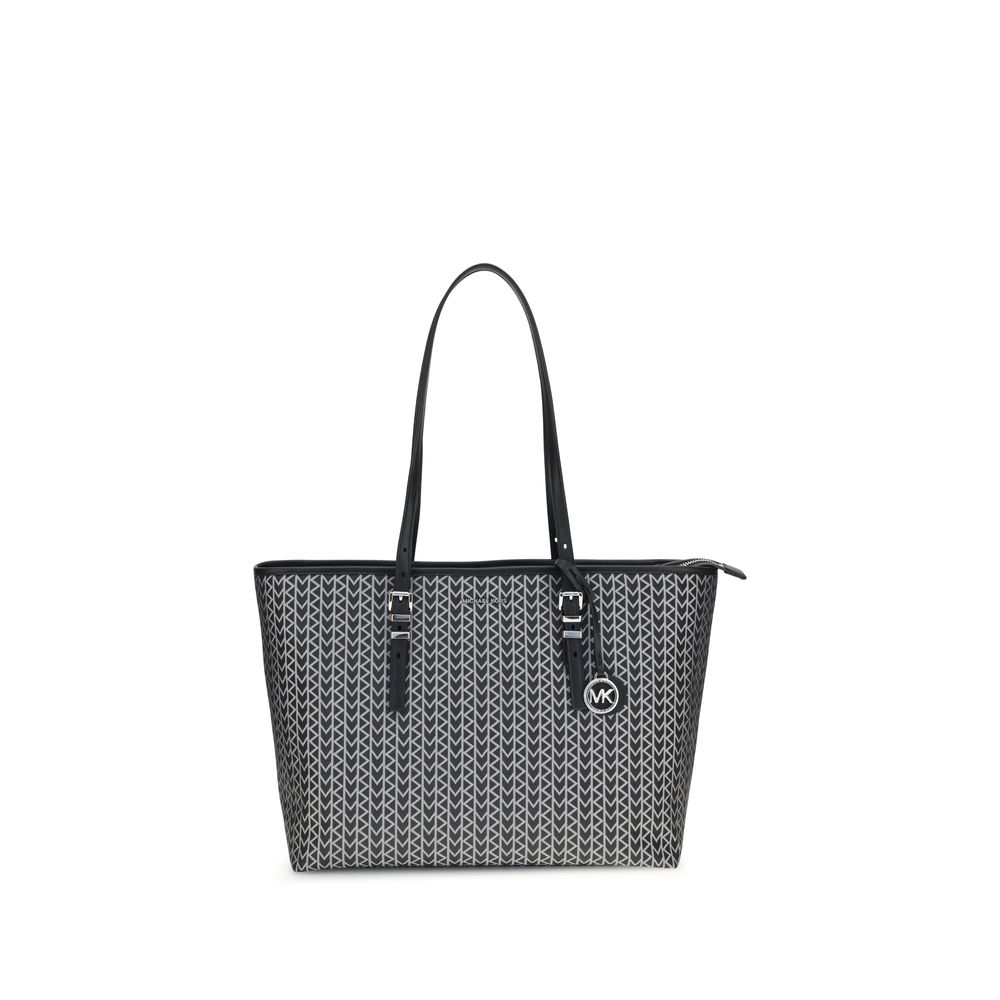 Michael Kors Quinn large jacquard logo Tote Bag - Beyzy Store - Michael Kors