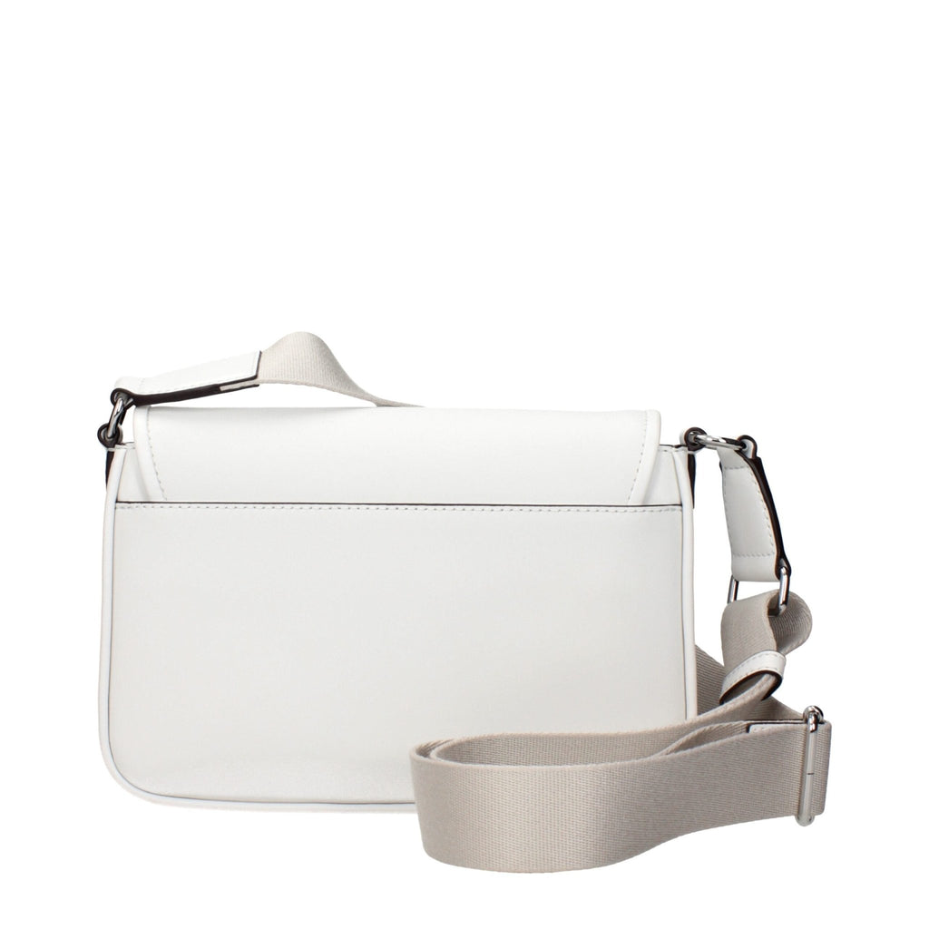 Michael Kors White Leather Crossbody Bags - Beyzy Store - Michael Kors