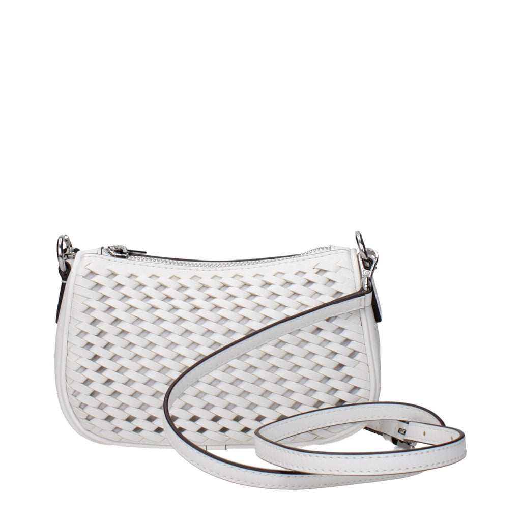 Michael Kors White Leather Handbags - Beyzy Store - Michael Kors
