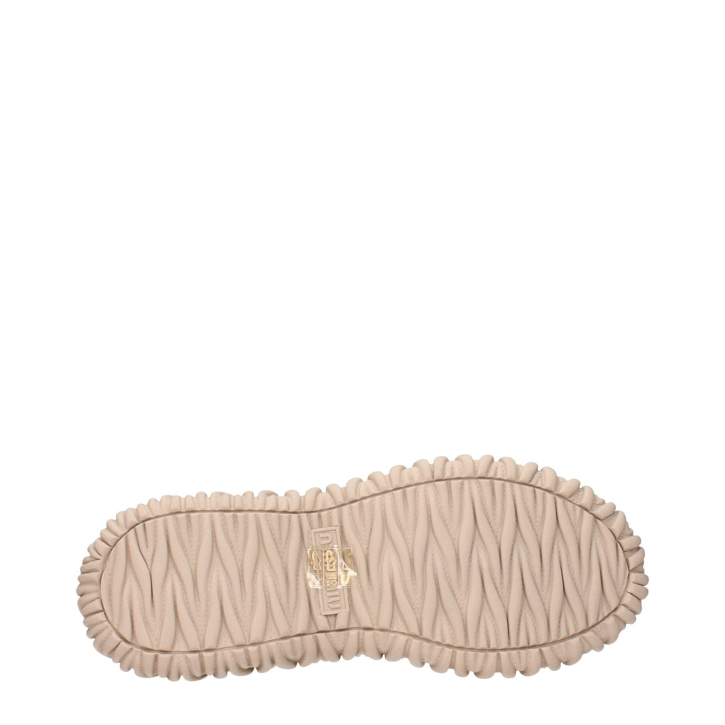 Miu Miu Beige Fabric Sneakers - Beyzy Store - Miu Miu