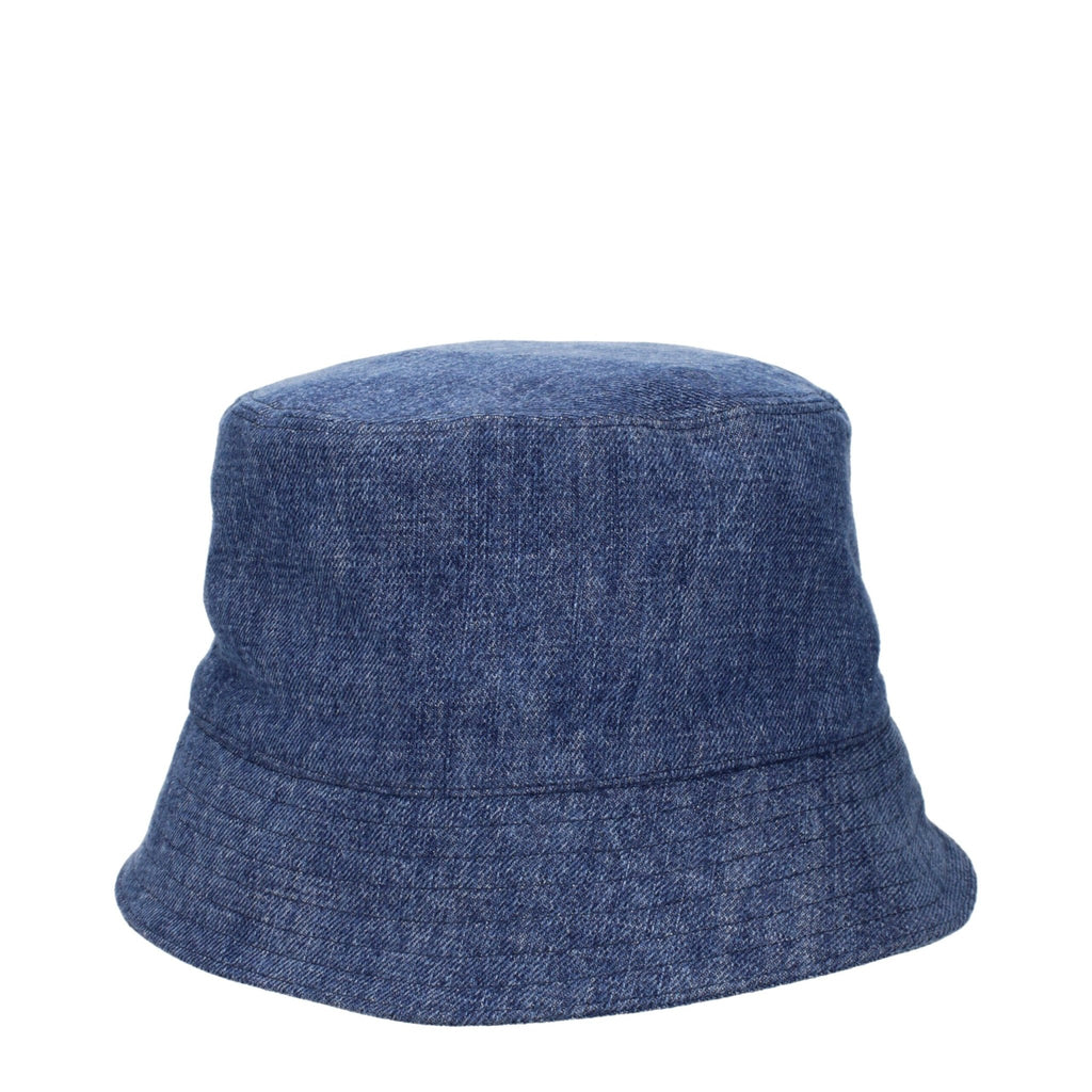Miu Miu Blue Cotton Bucket Hats - Beyzy Store - Miu Miu