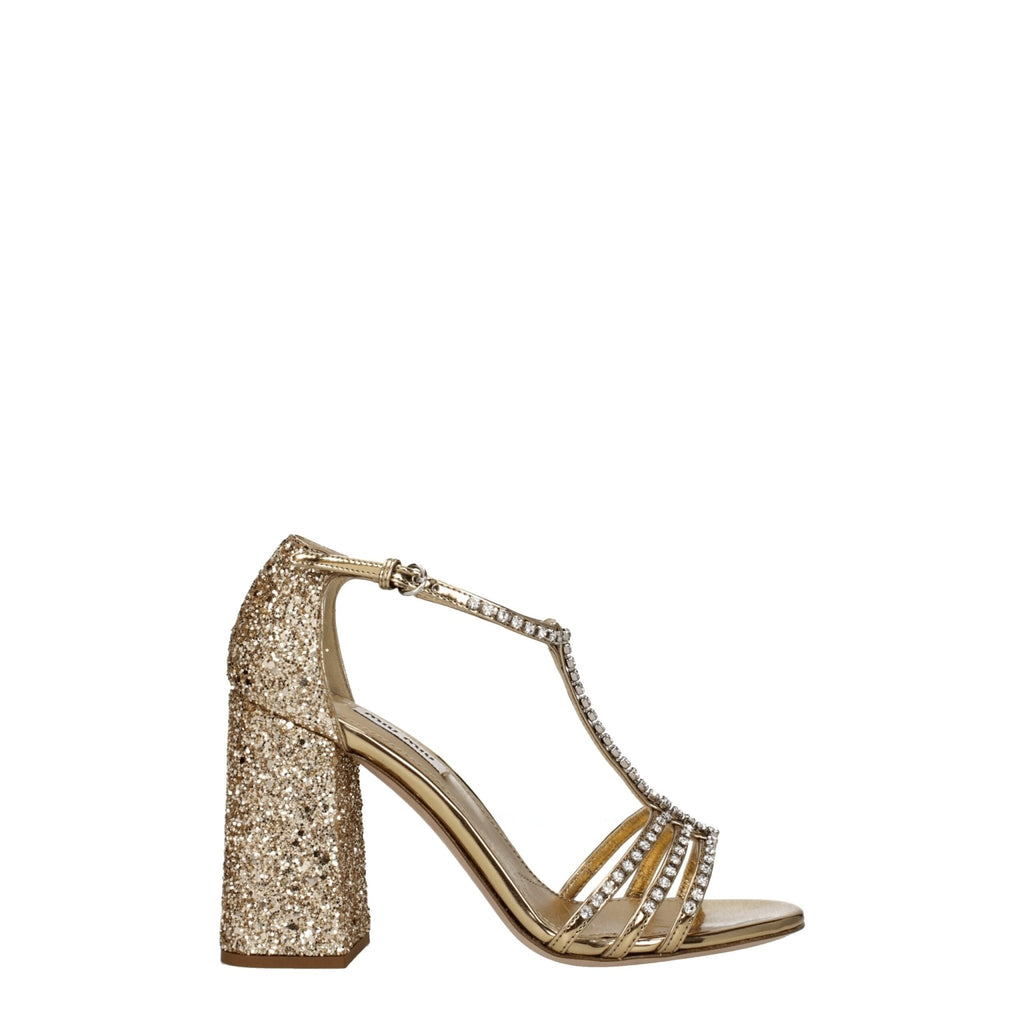 Miu Miu Gold Plastic Sandal - Beyzy Store - Miu Miu