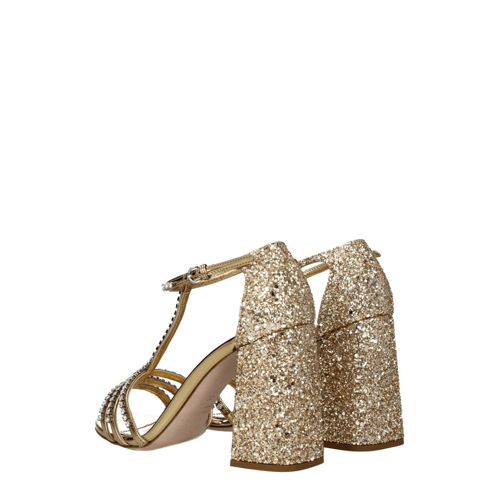 Miu Miu Gold Plastic Sandal - Beyzy Store - Miu Miu