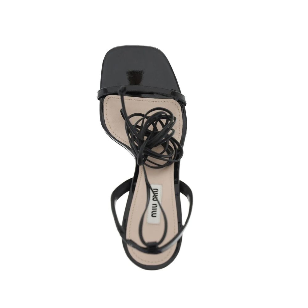 Miu Miu Leather Sandals - Beyzy Store - Miu Miu