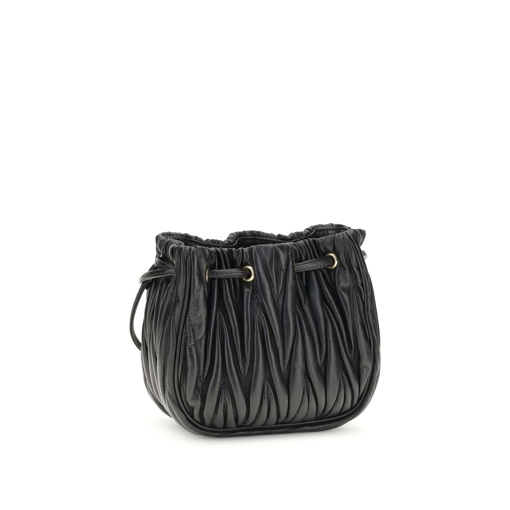 Miu Miu Matelassé nappa leather Pouch - Beyzy Store - Miu Miu