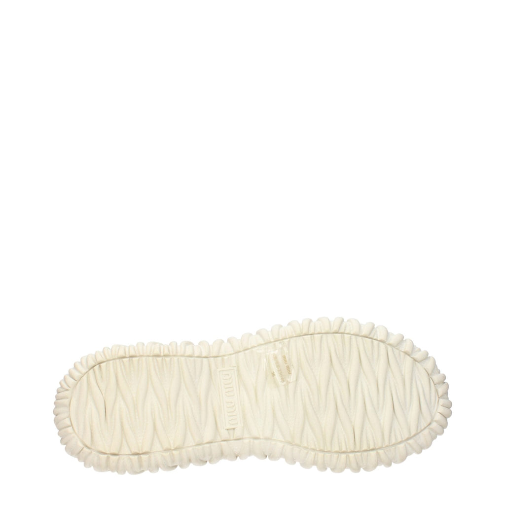 Miu Miu Pink Fabric Sneakers - Beyzy Store - Miu Miu