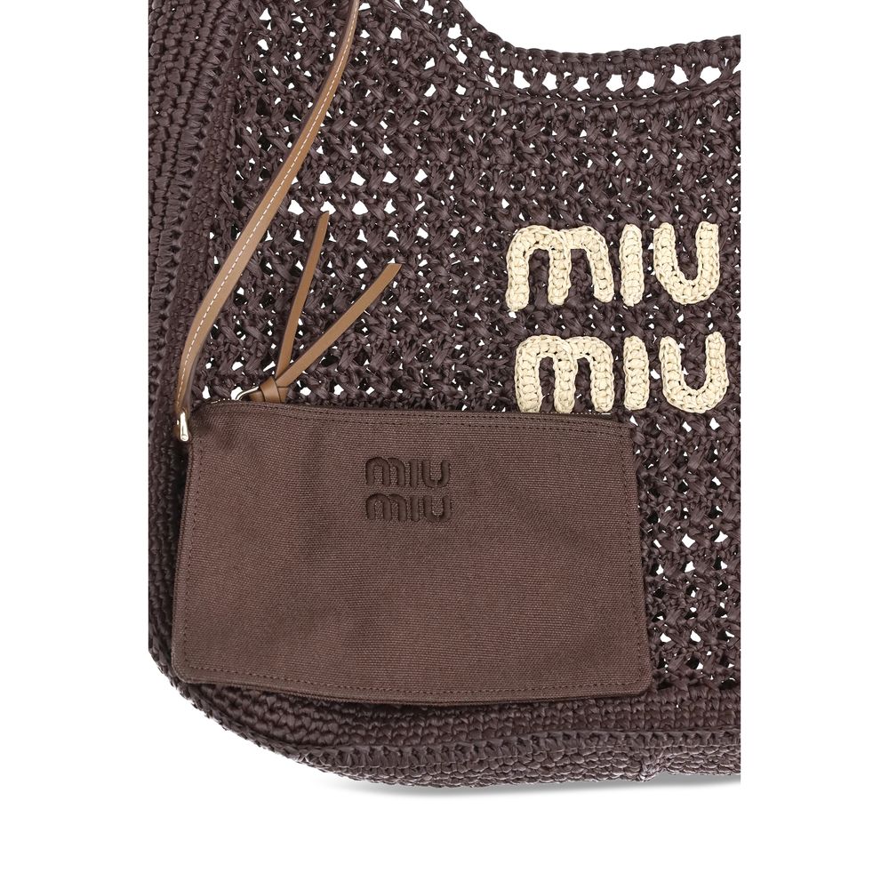 Miu Miu Rafia Shoulder Bag - Beyzy Store - Miu Miu