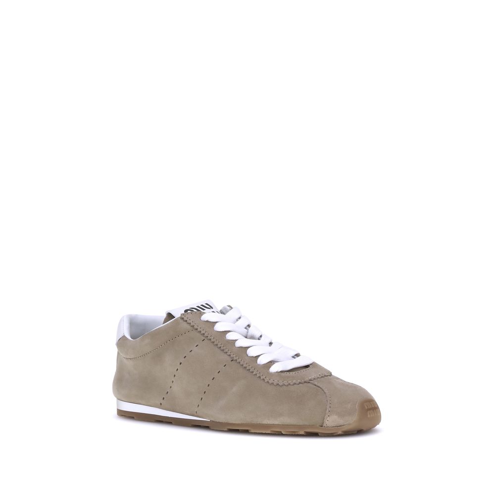 Miu Miu Suede Plume Sneakers - Beyzy Store - Miu Miu