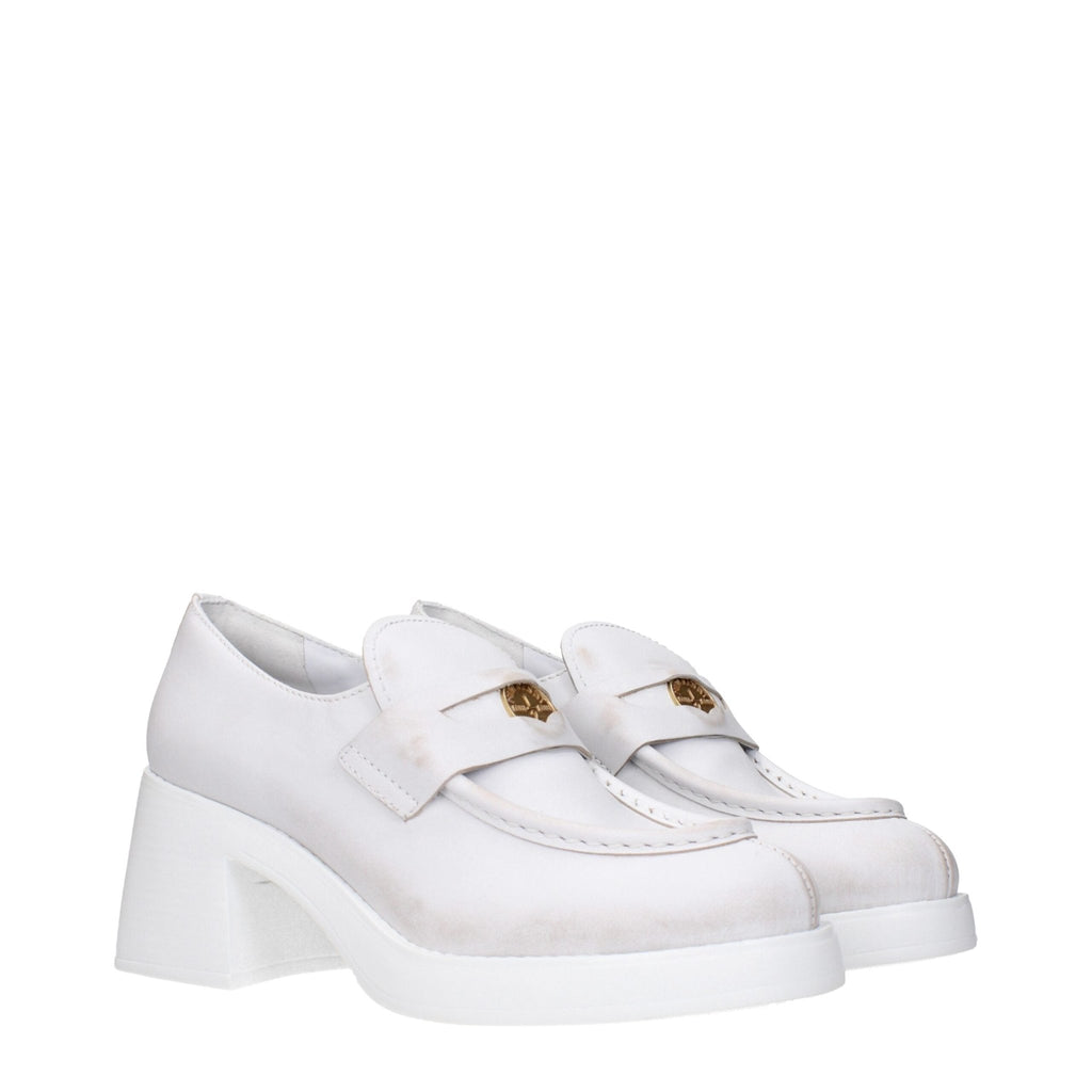 Miu Miu White Leather Broch - Beyzy Store - Miu Miu