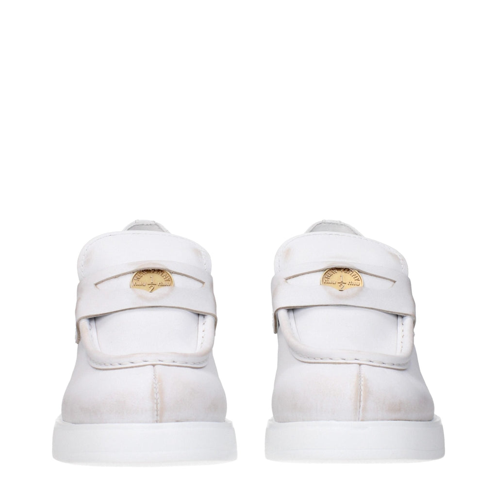Miu Miu White Leather Broch - Beyzy Store - Miu Miu