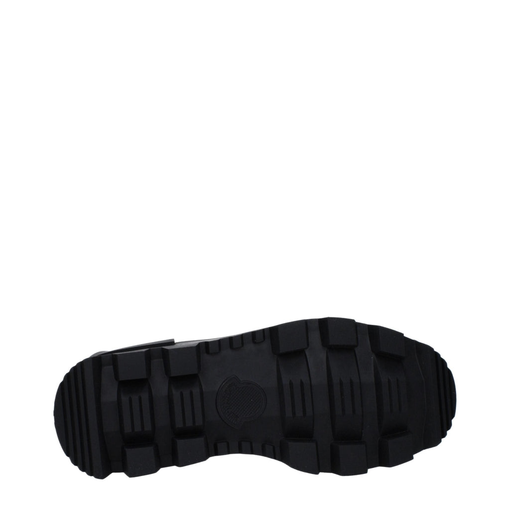 Moncler Black Leather Ankle - Beyzy Store - Moncler