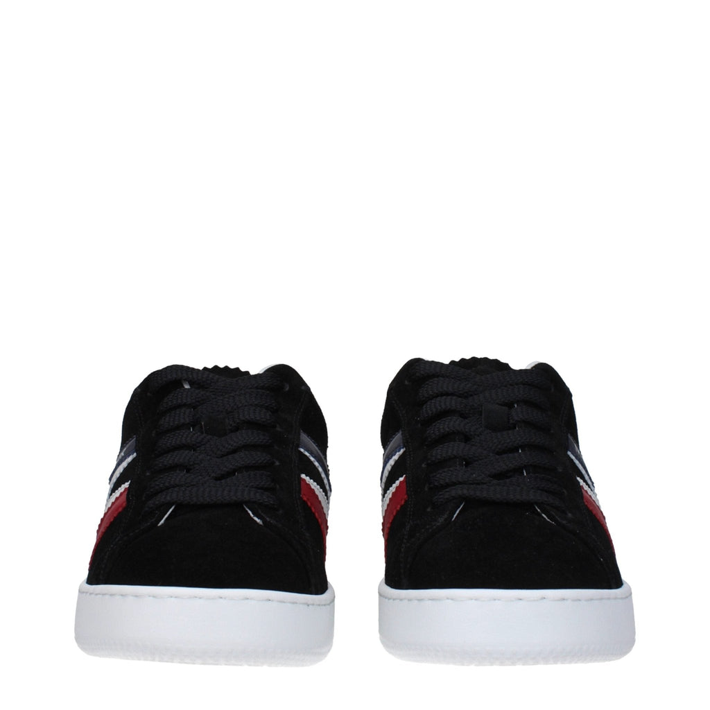 Moncler Black Leather Sneakers - Beyzy Store - Moncler
