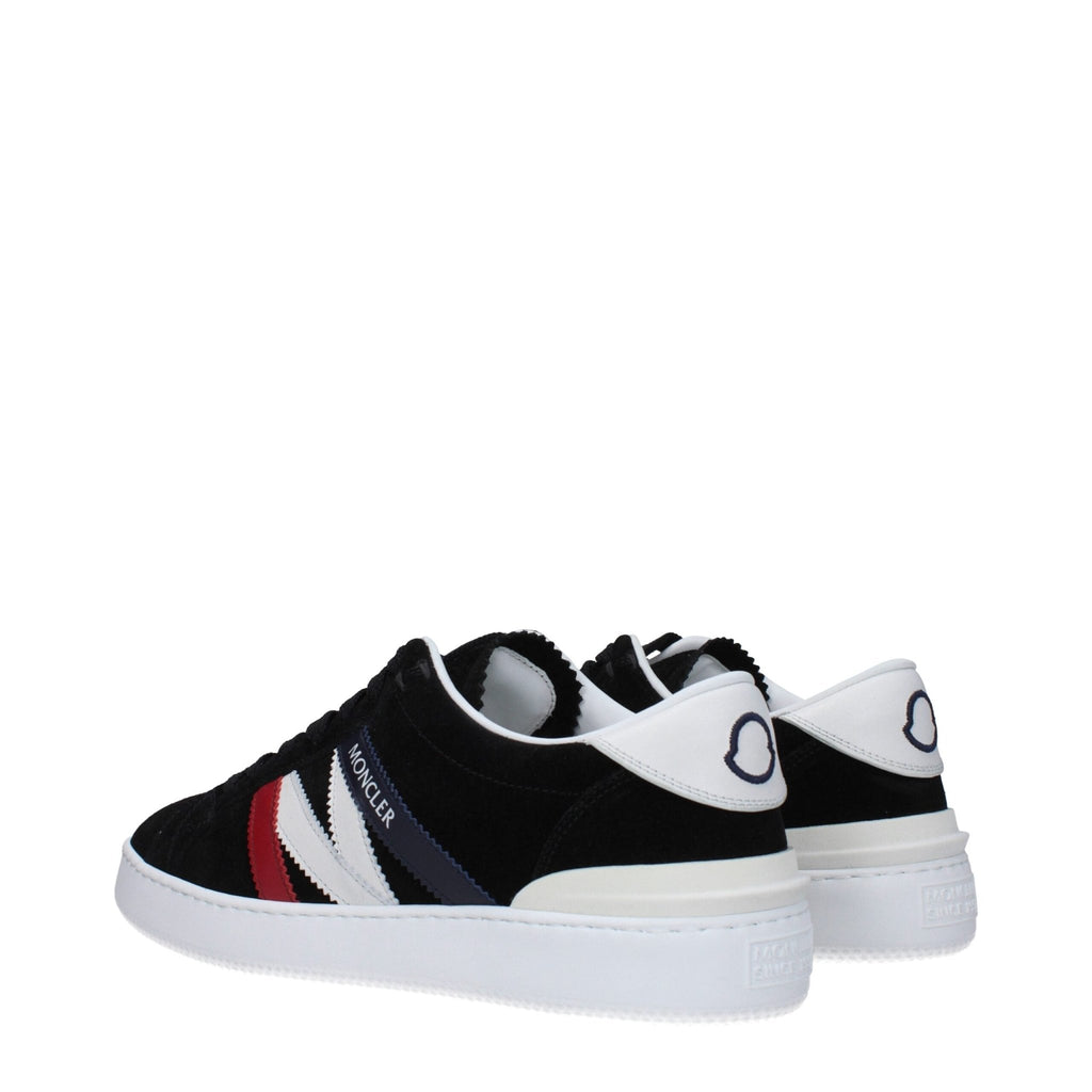 Moncler Black Leather Sneakers - Beyzy Store - Moncler