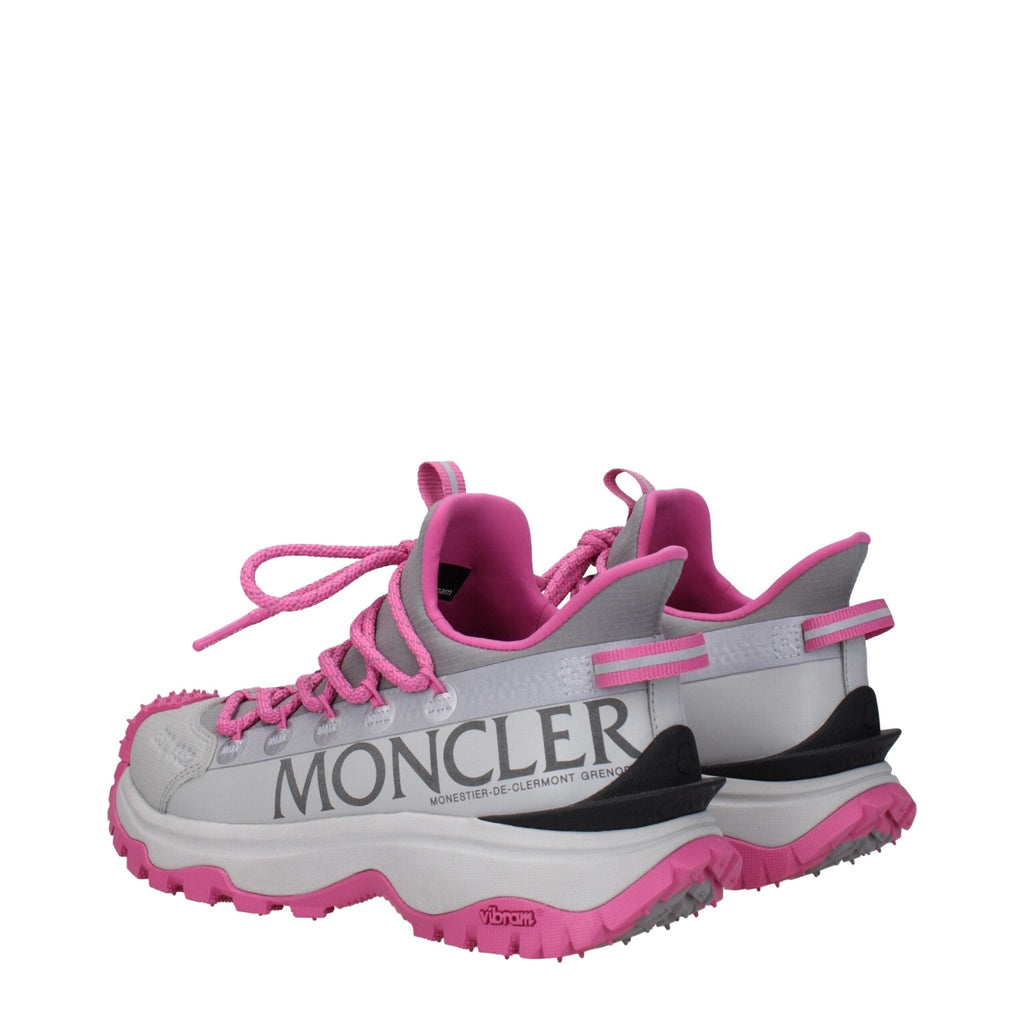 Moncler Gray Fabric Sneakers - Beyzy Store - Moncler