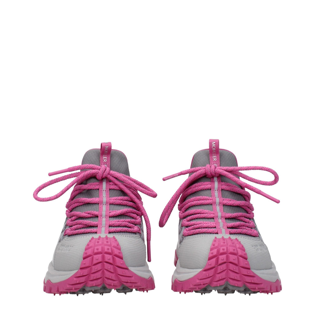 Moncler Gray Fabric Sneakers - Beyzy Store - Moncler