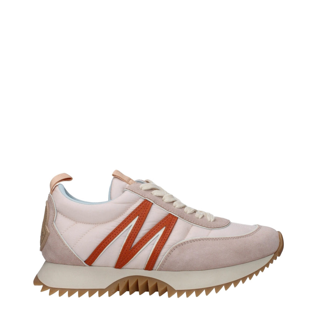 Moncler Pink Fabric Chunky Sneakers - Beyzy Store - Moncler