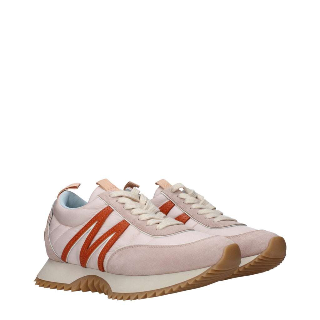 Moncler Pink Fabric Chunky Sneakers - Beyzy Store - Moncler