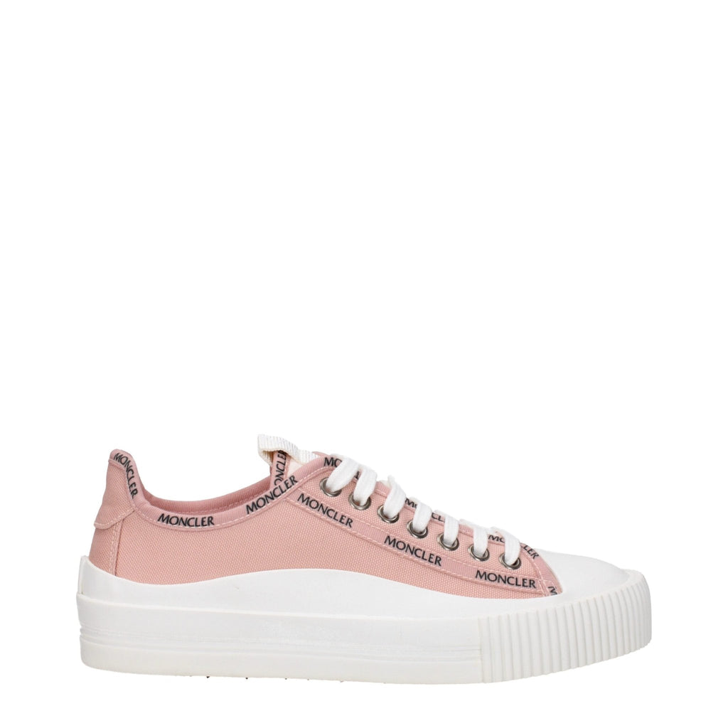 Moncler Pink Fabric Sneakers - Beyzy Store - Moncler