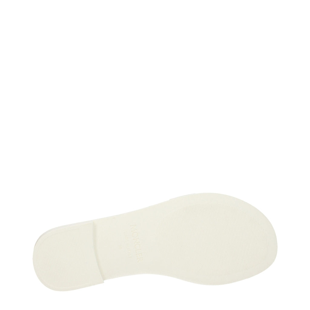 Moncler White Cotton Slipper - Beyzy Store - Moncler