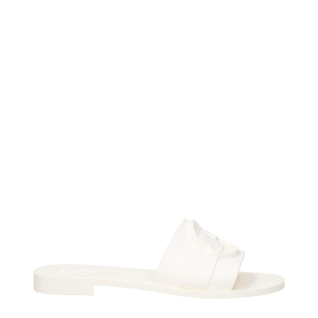 Moncler White Cotton Slipper - Beyzy Store - Moncler