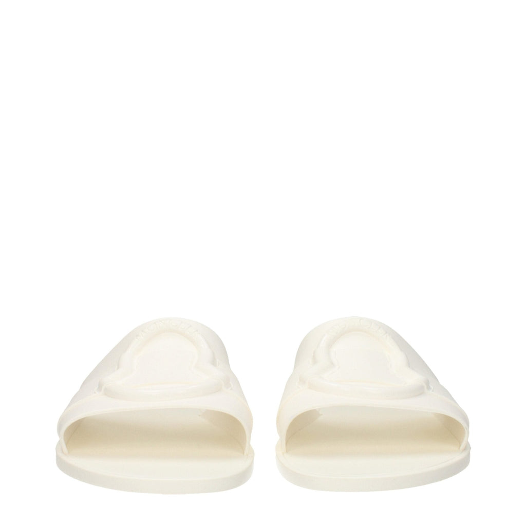 Moncler White Cotton Slipper - Beyzy Store - Moncler