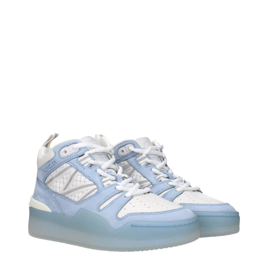 Moncler White Leather Sneakers - Beyzy Store - Moncler
