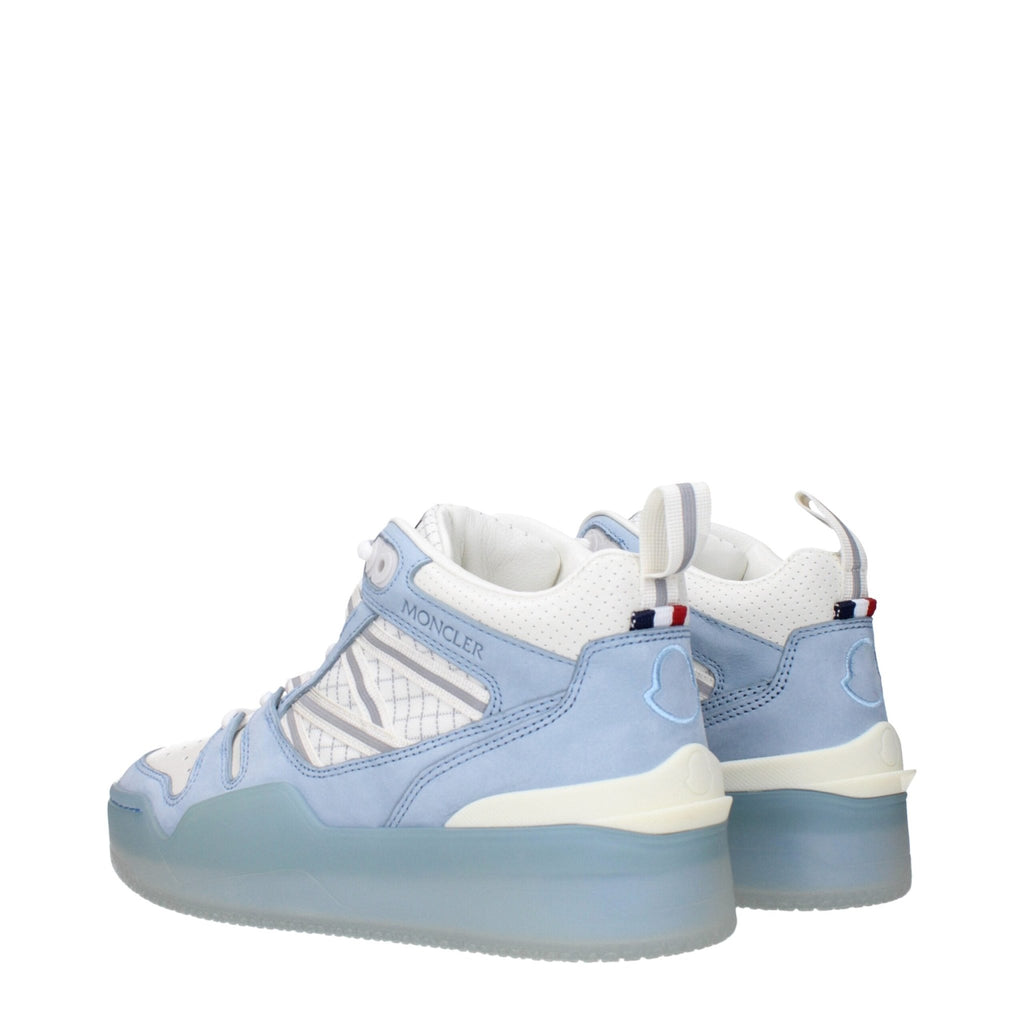 Moncler White Leather Sneakers - Beyzy Store - Moncler