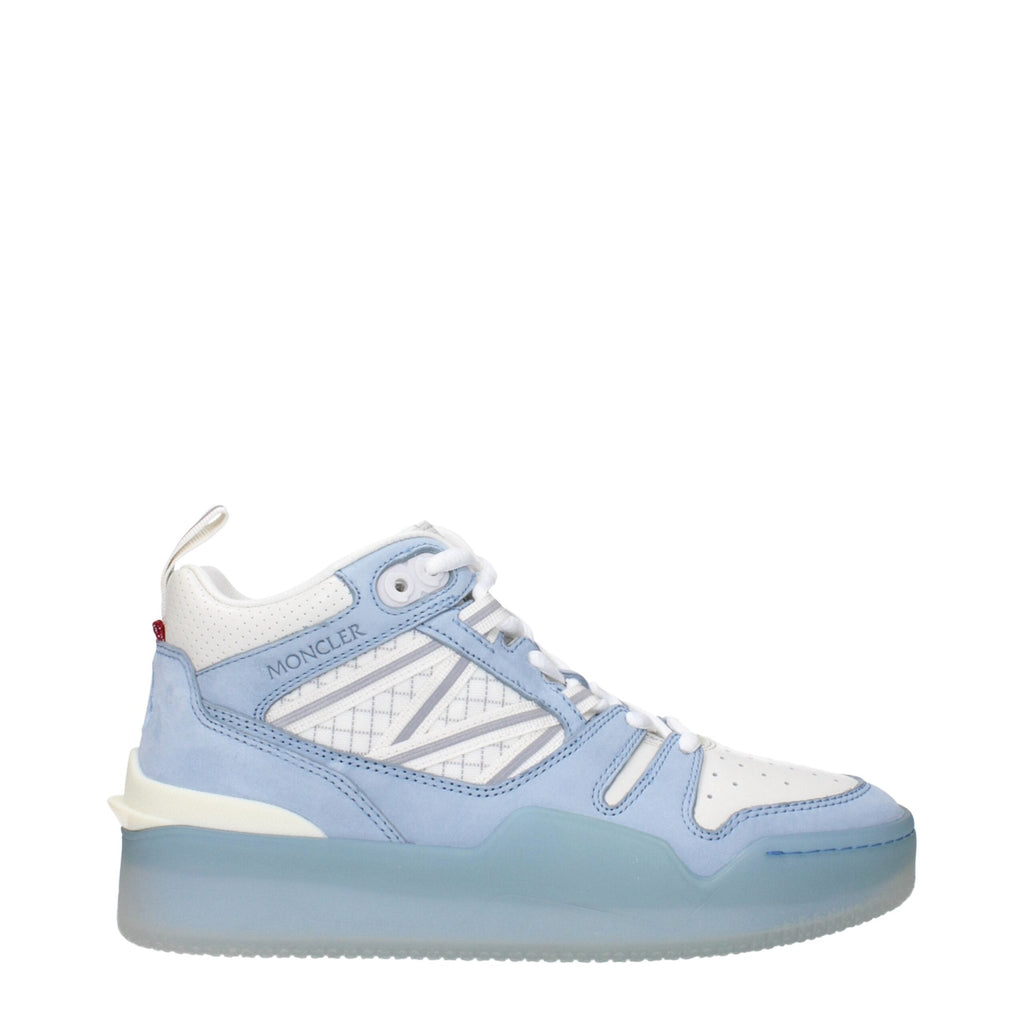 Moncler White Leather Sneakers - Beyzy Store - Moncler