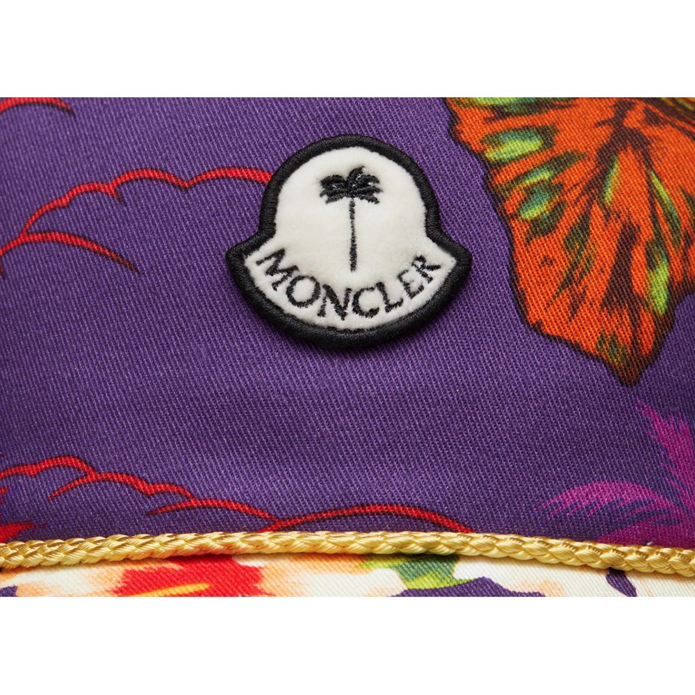 Moncler x Palm Angels Purple Cotton Hats & Cap - Beyzy Store - Moncler x Palm Angels