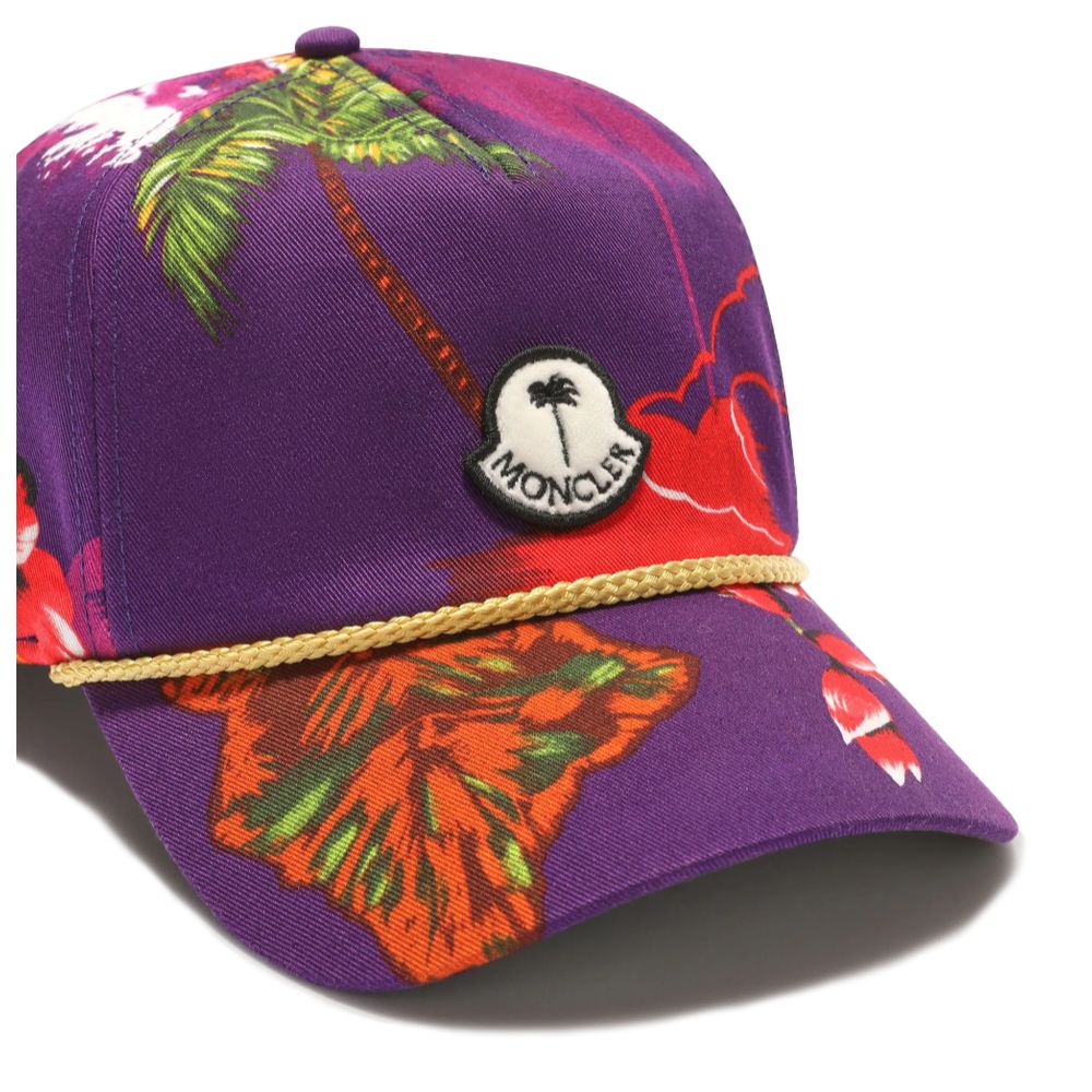 Moncler x Palm Angels Purple Cotton Hats & Cap - Beyzy Store - Moncler x Palm Angels