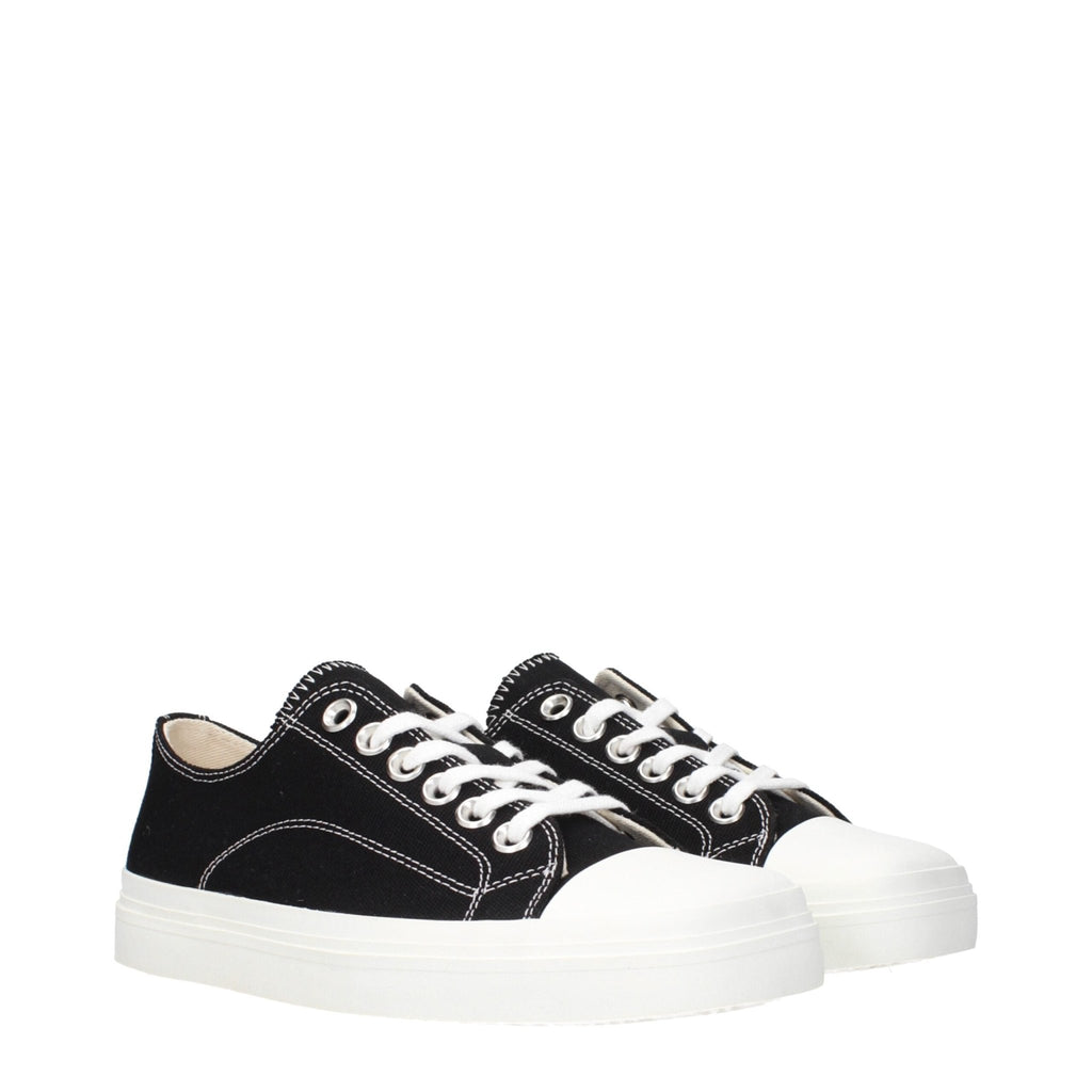 Moschino Black Fabric Low Tops - Beyzy Store - Moschino