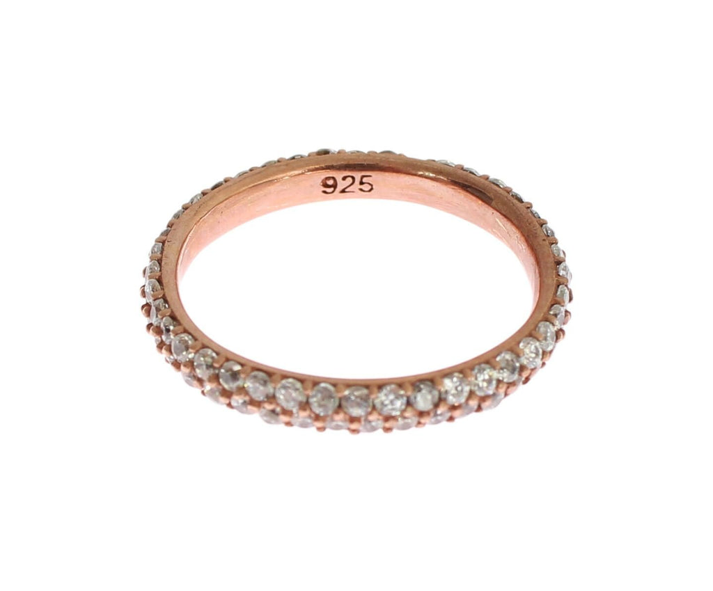 Nialaya Chic Pink Crystal - Encrusted Silver Ring - Beyzy Store - Nialaya