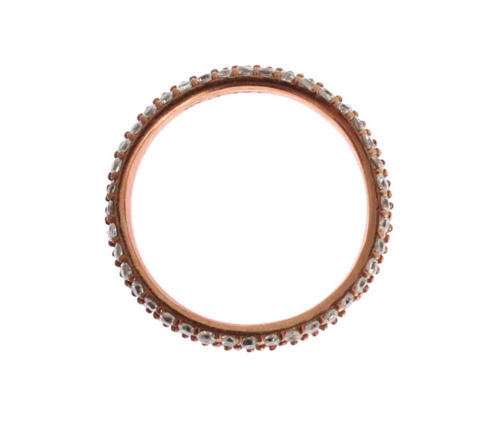 Nialaya Chic Pink Crystal - Encrusted Silver Ring - Beyzy Store - Nialaya