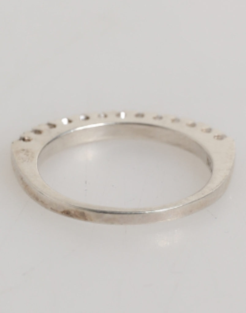 Nialaya Sterling Silver 925 Band Pave CZ Crystal Eternity Ring - Beyzy Store - Nialaya
