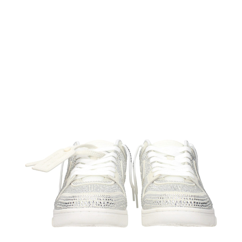 Off - White Beige Leather Low Tops - Beyzy Store - Off - White