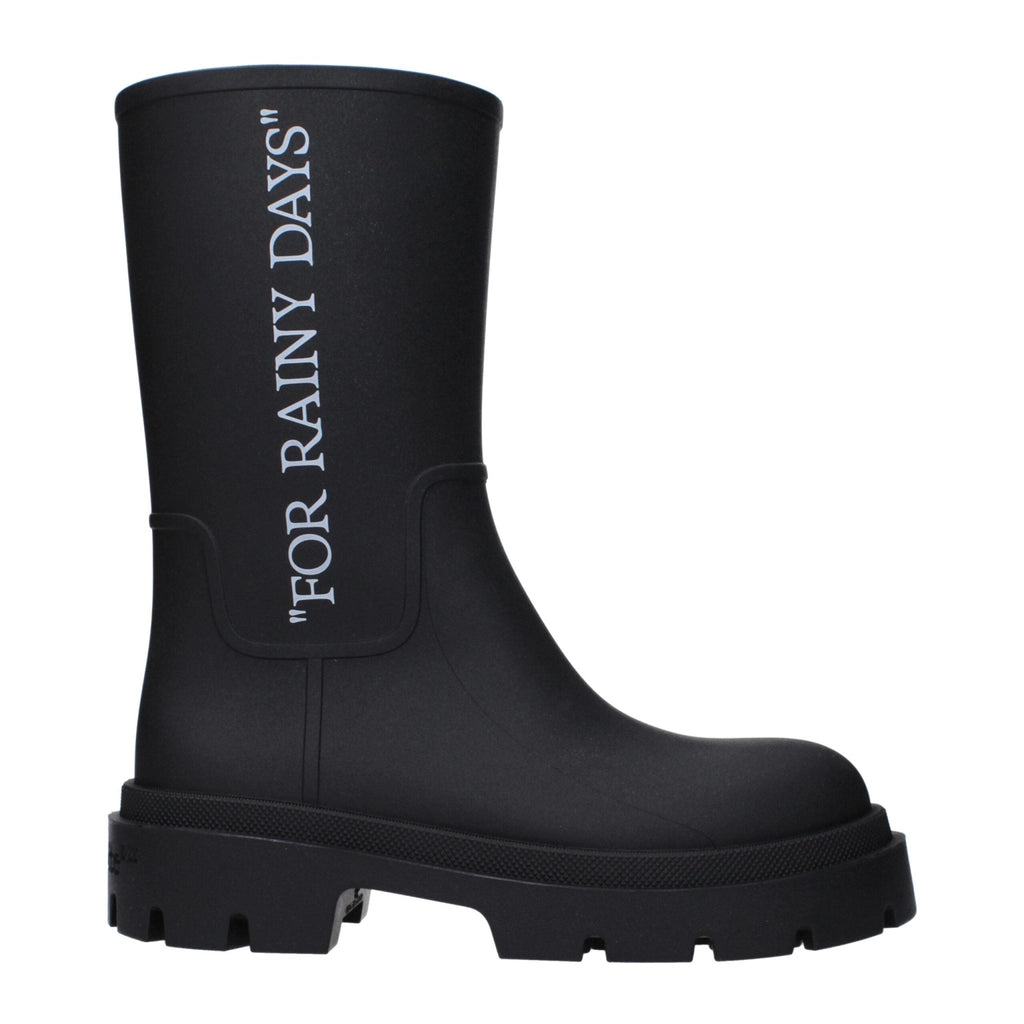 Off - White Black Cotton Ankle - Beyzy Store - Off - White