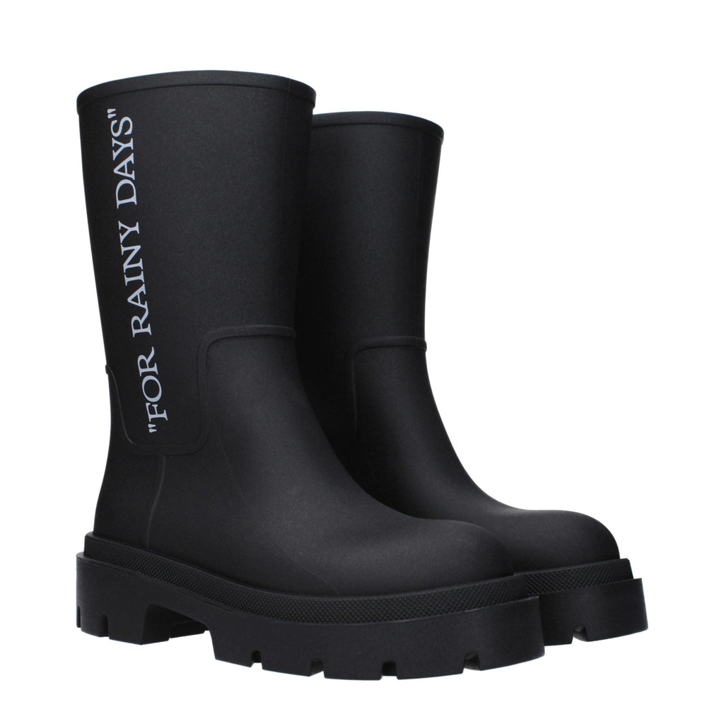 Off - White Black Cotton Ankle - Beyzy Store - Off - White
