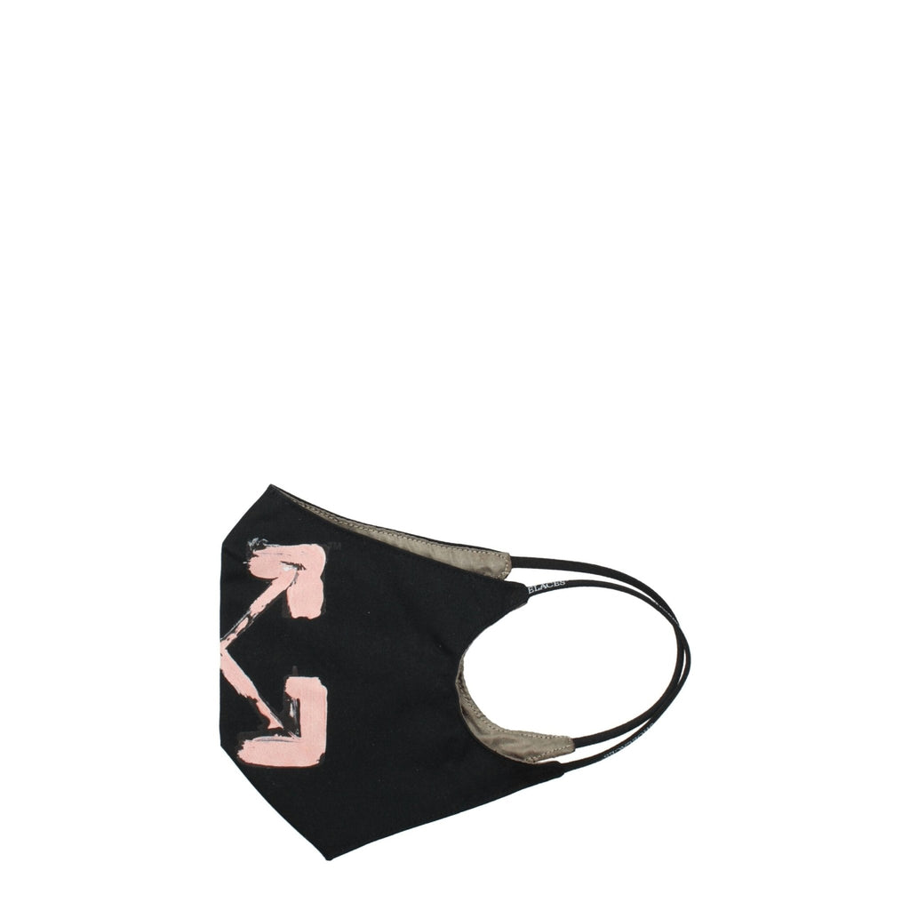 Off - White Black Cotton Facemasks - Beyzy Store - Off - White