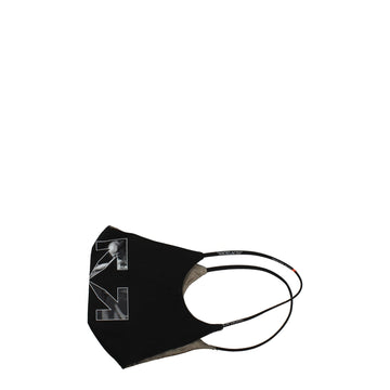 Off - White Black Cotton Facemasks - Beyzy Store - Off - White